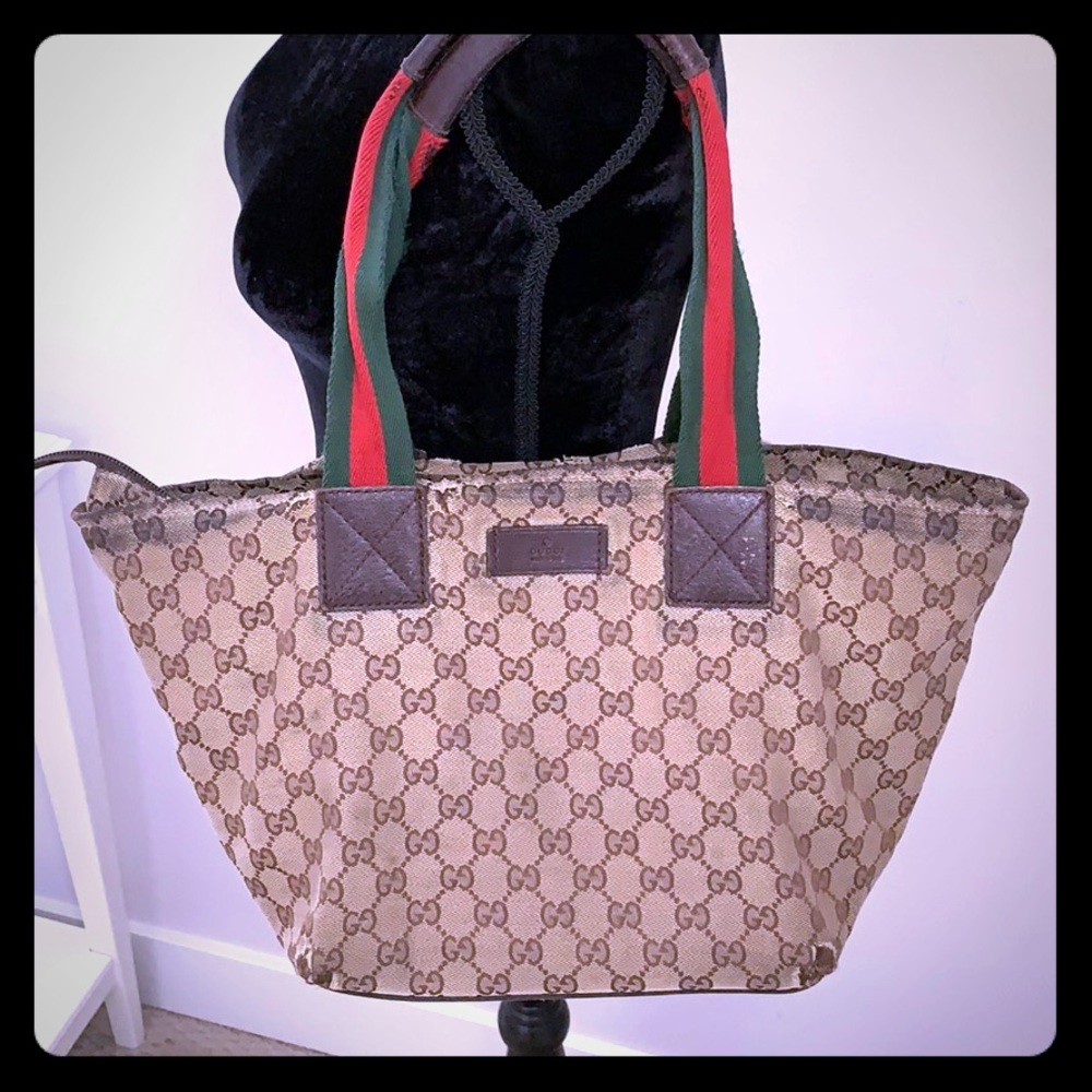 Authentic Gucci bag (very worn and loved)